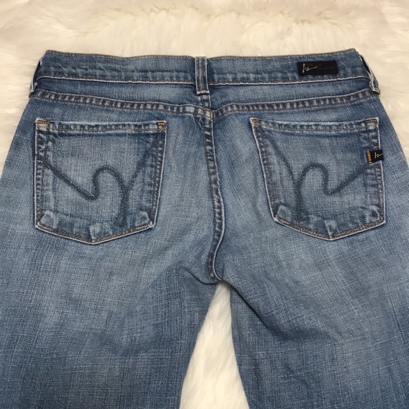 𝅺Citizens of humanity kelly #001 low waist boot cut jeans size 27 - Picture 13 of 16